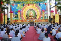 Hà Nội: Ngày tu an lạc đầu tiên năm Nhâm Dần tại chùa Bằng 